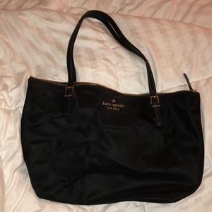 Black Kate spade tote bag